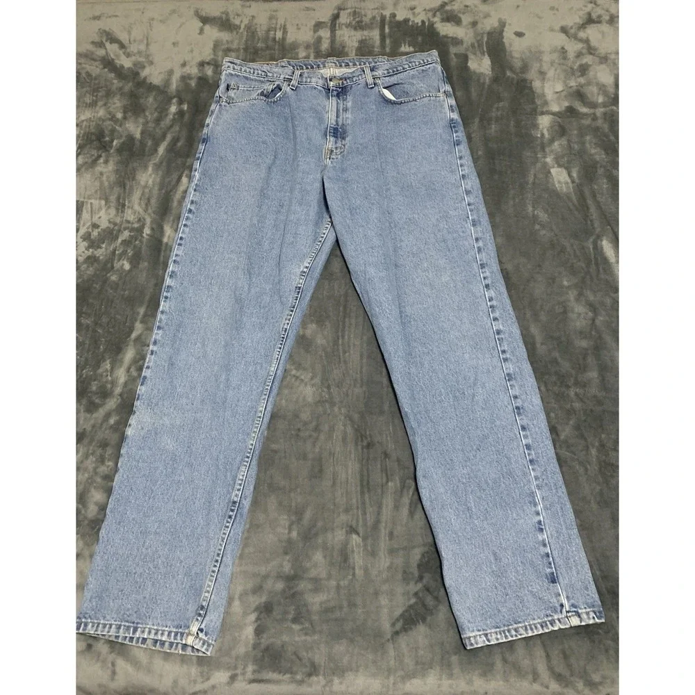 Polo Jeans Co Ralph Lauren Mens Jeans Blue 40x34 Relaxed Fit High Rise Denim
